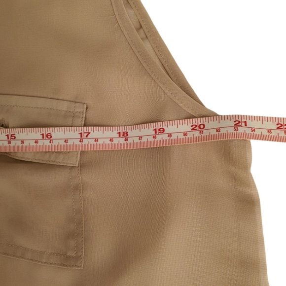 Impulse Sheer Sleeveless Shirt Size 16 - Picture 4 of 11